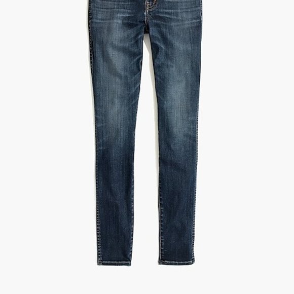 Madewell Women's 10" High-Rise Skinny Jeans in Danny Wash Size 24 G7391 ($135) - Picture 5 of 14